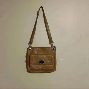 Franco Sarto Tan Crossbody with Wallet